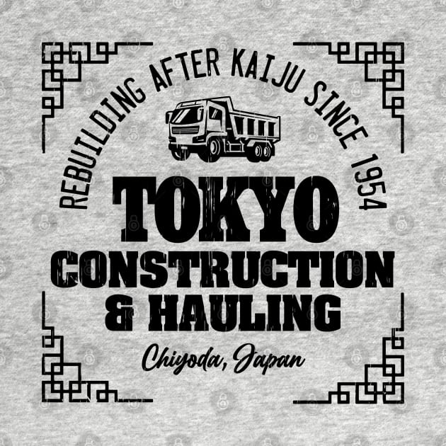 TOKYO CONSTRUCTION PARODY (Black) by ROBZILLA